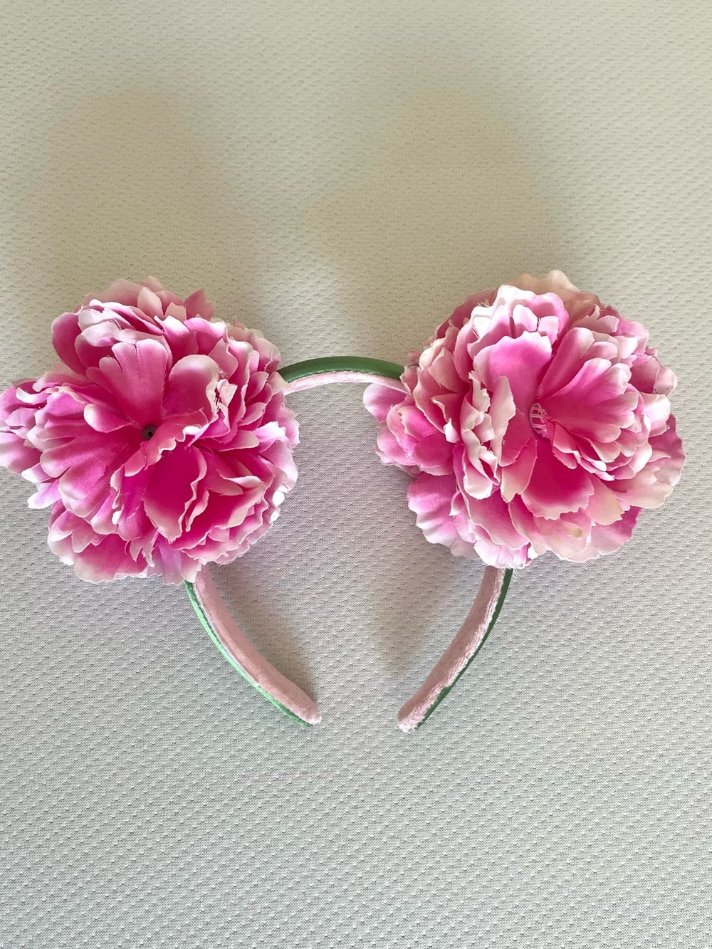Disney Park Minnie Mouse Pink Peony Floral Headband Ear from Encanto
